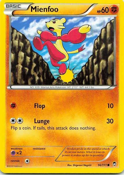 Mienfoo - Furious Fists #56/111