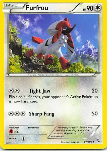 Furfrou - XY #87/106