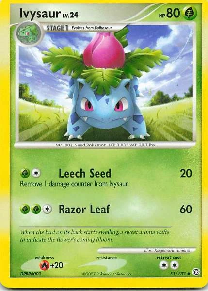 Ivysaur - Diamond & Pearl #51/132