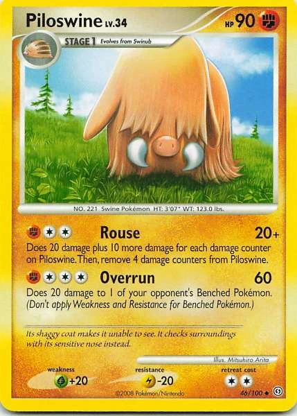 Piloswine - Legends Awakened #46/100