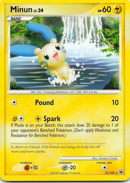 Minun - Majestic Dawn #25/100