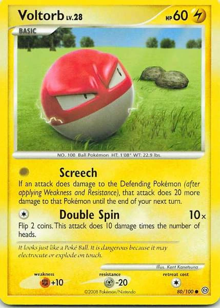 Voltorb - Stormfront #80/100