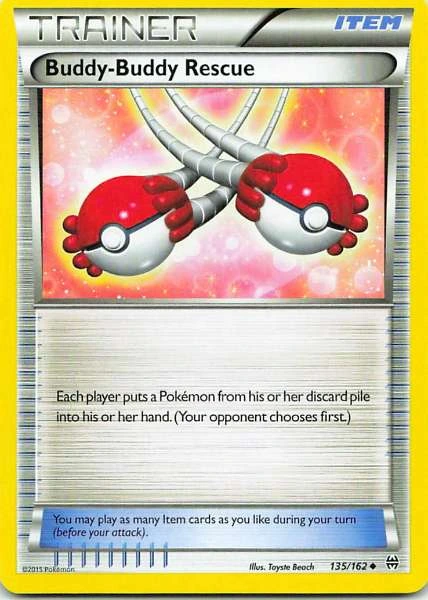 Buddy-Buddy Rescue - Pokémon XY—Roaring Skies #135/162