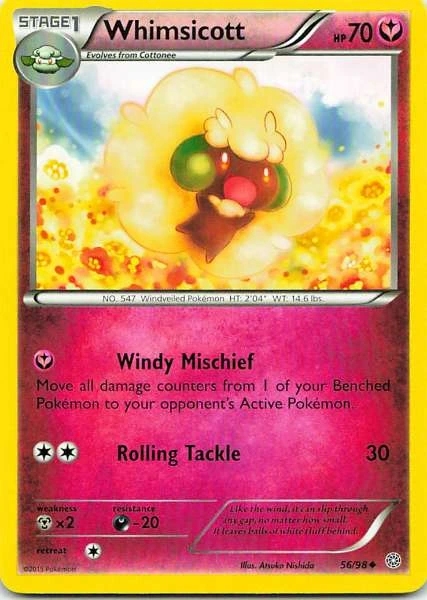 Whimsicott - Pokémon Ancient Origins #56/98