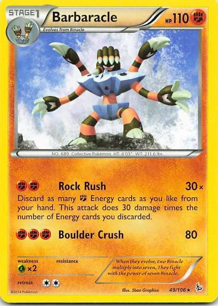 Barbaracle - XY #49/106