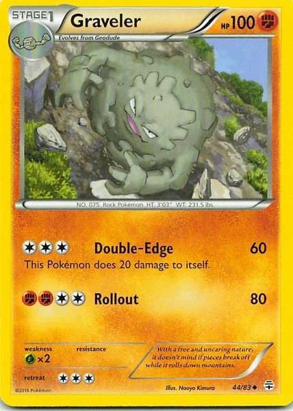 Graveler - Generations #44/83