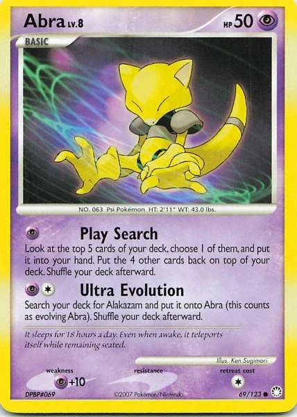 Abra - Diamond & Pearl #69/123