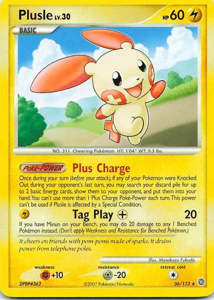 Plusle - Secret Wonders #36/132