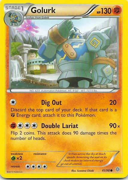 Golurk - Pokémon Ancient Origins #41/98