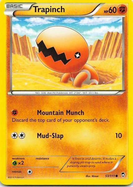 Trapinch - Furious Fists #53/111