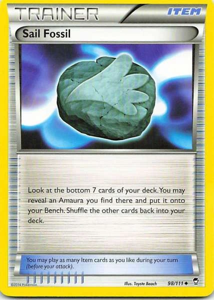 Sail Fossil - Furious Fists #98/111