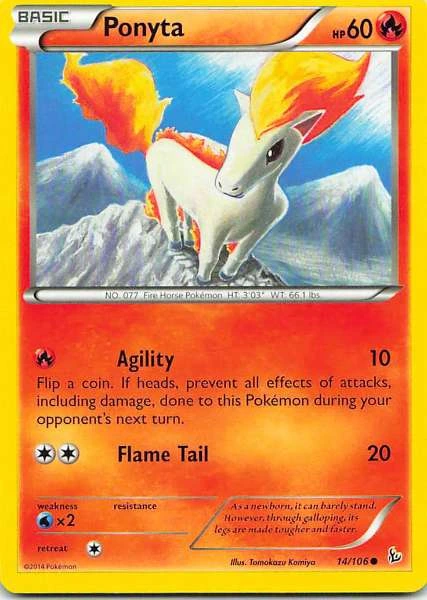 Ponyta - Flashfire #14/106