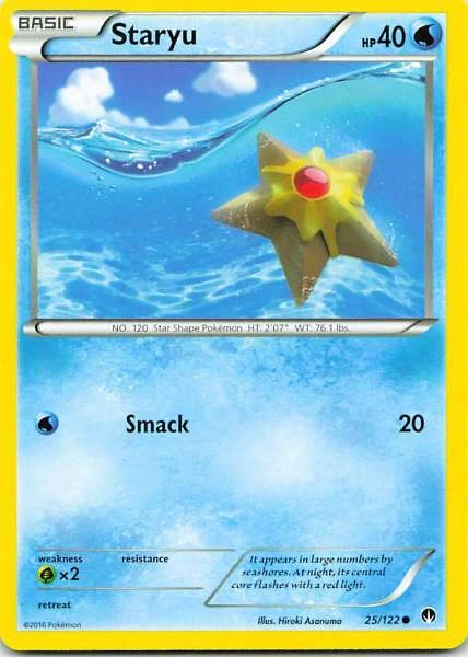 Staryu - Pokémon BREAKpoint #25/122