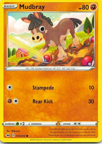 Mudbray - Sword & Shield #105/202