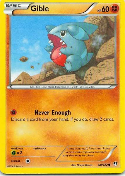 Gible - Pokémon BREAKpoint #68/122