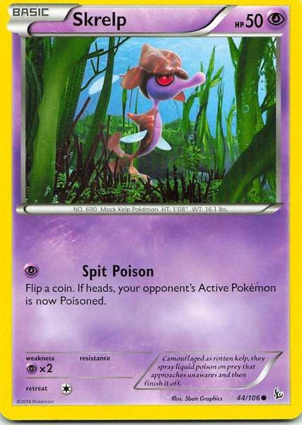 Skrelp - XY Flashfire #44/106