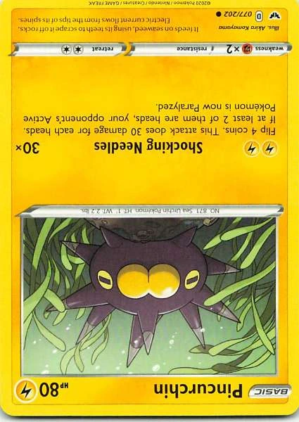 Pincurchin - Sword & Shield #077/202