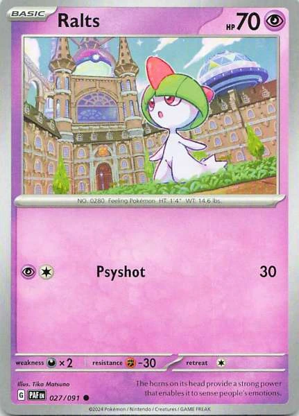 Ralts - Paldean Fates #027/091