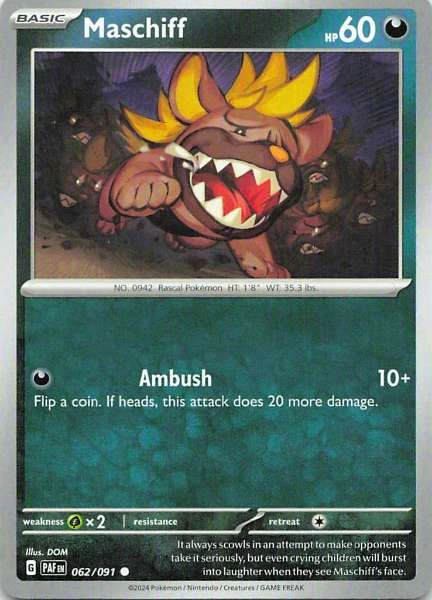 Maschiff - Paldean Fates #062/091
