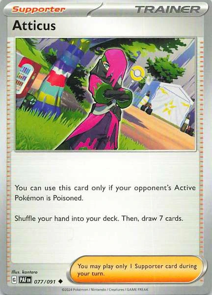 Atticus - Paldean Fates #077/091