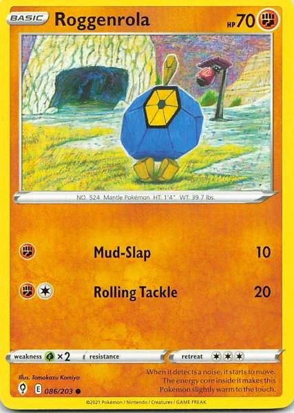 Roggenrola - Evolving Skies #086/203