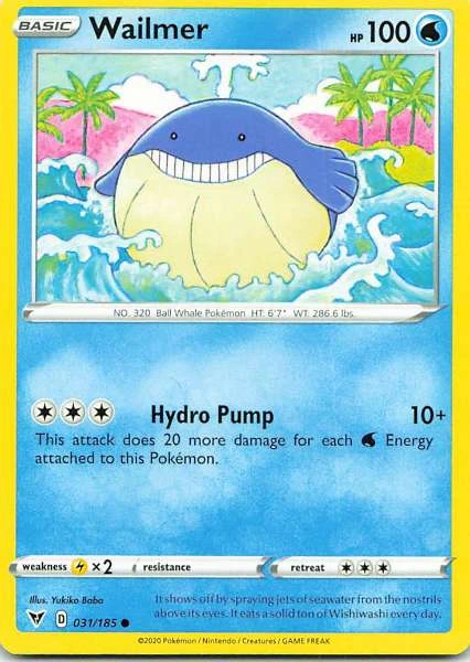 Wailmer - Vivid Voltage #031/185