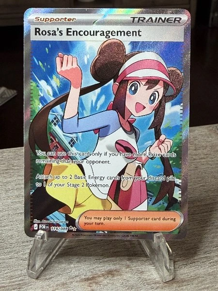 Rosa's Encouragement - Pokémon Scarlet & Violet—Stellar Crown #114/088