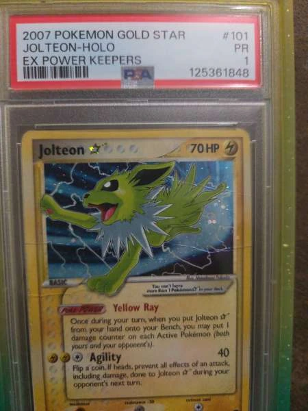 Jolteon Gold Star - EX Power Keepers #101/108