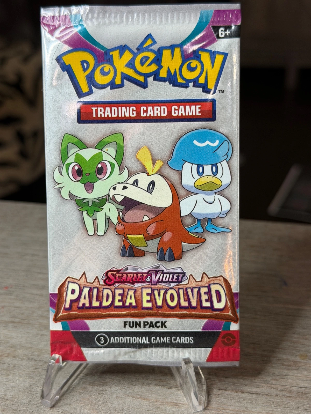 Paldea Evolved factory sealed Fun Pack