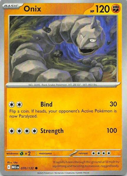 Onix - Pokémon #070/132