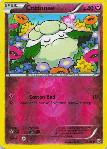 Cottonee - Roaring Skies #55/98