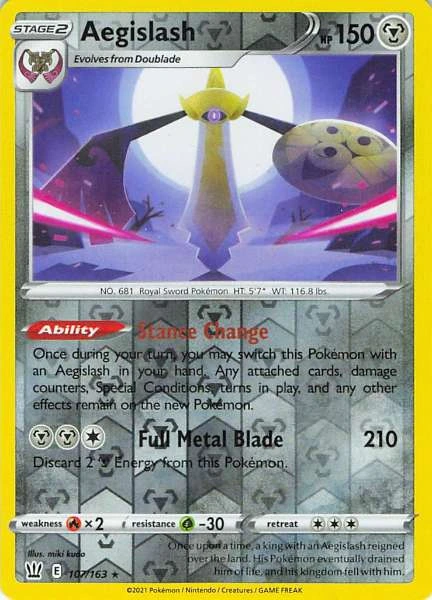 Aegislash - Evolving Skies #107/163