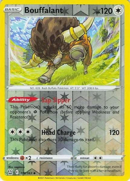 Bouffalant - Chilling Reign #118/163