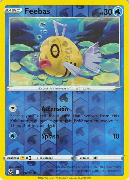 Feebas - Silver Tempest #039/195