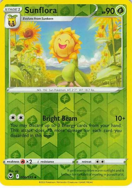 Sunflora - Silver Tempest #006/195