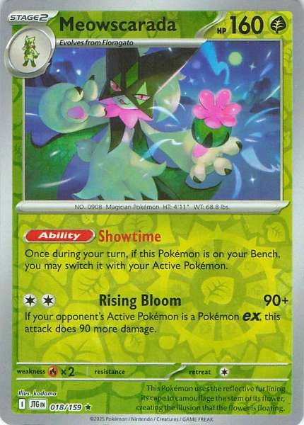 Meowscarada - Pokémon #018/159