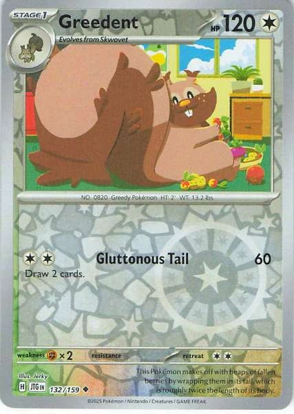 Greedent - Pokémon #132/159