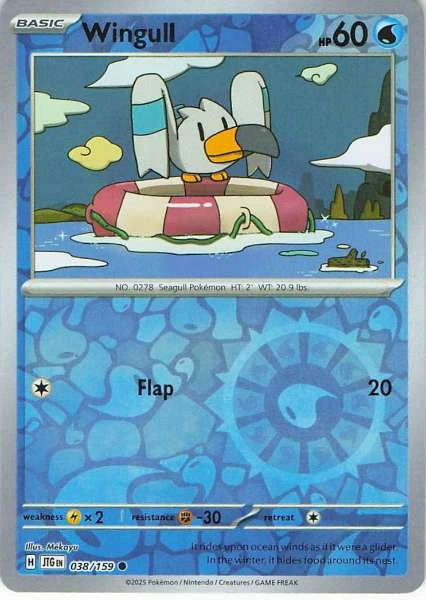 Wingull - Pokémon #038/159
