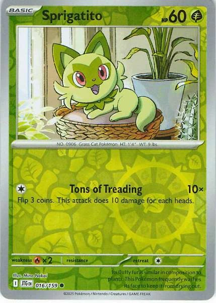 Sprigatito - Pokémon #016/159