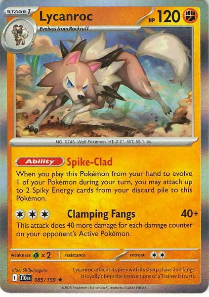 Lycanroc - Pokémon #085/159