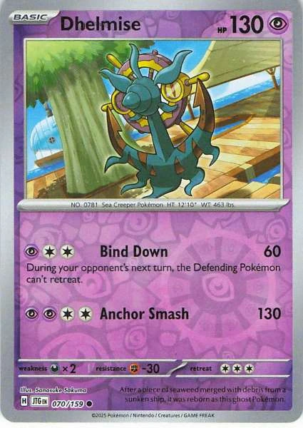 Dhelmise - Pokémon #070/159