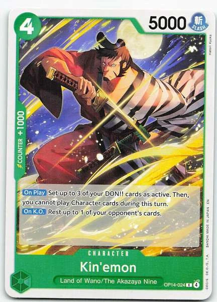 Kin'emon - 2D Legends #OP14-024