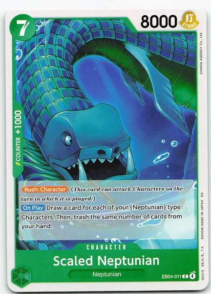 Scaled Neptunian - Extra Booster Memorial Collection #EB04-011