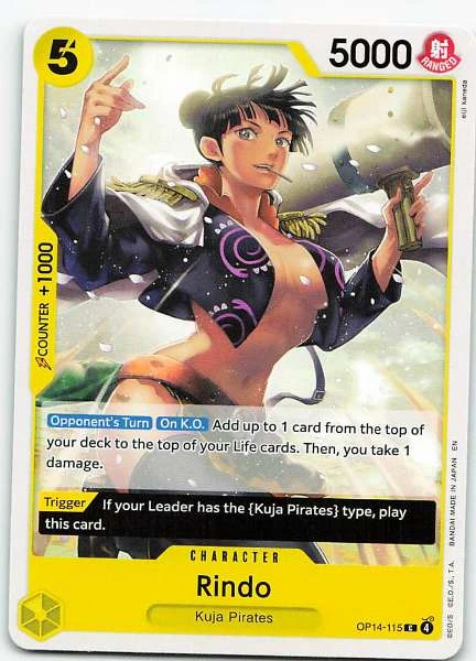 Rindo - Wings of the Captain #OP14-115