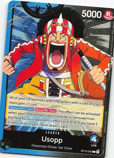 Usopp - One Piece Card Game #OP10-042