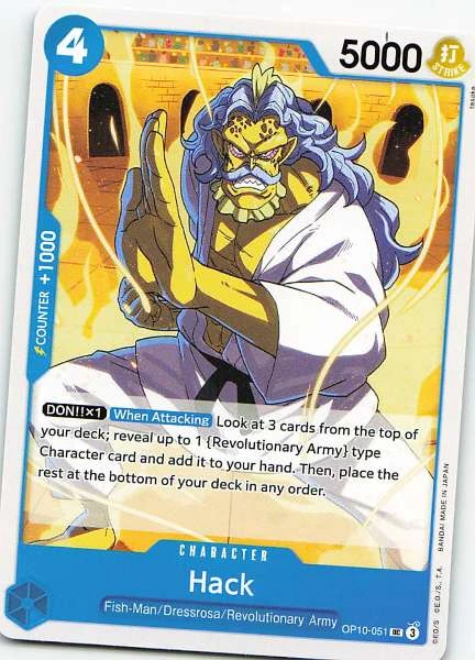 Hack - One Piece Card Game #OP10-051