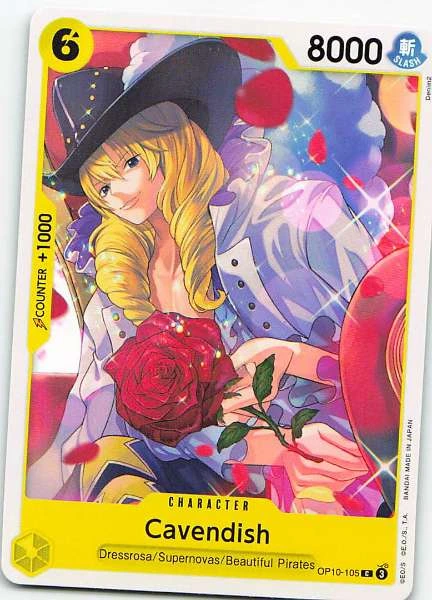 Cavendish - One Piece Card Game #OP10-105