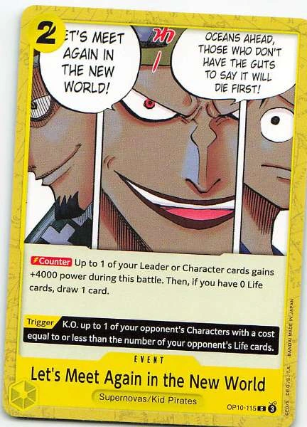 Let's Meet Again in the New World - One Piece Card Game #OP10-115