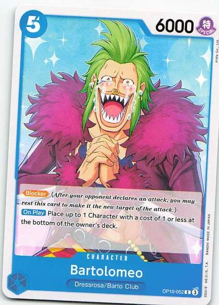 Bartolomeo - One Piece Card Game #OP10-052