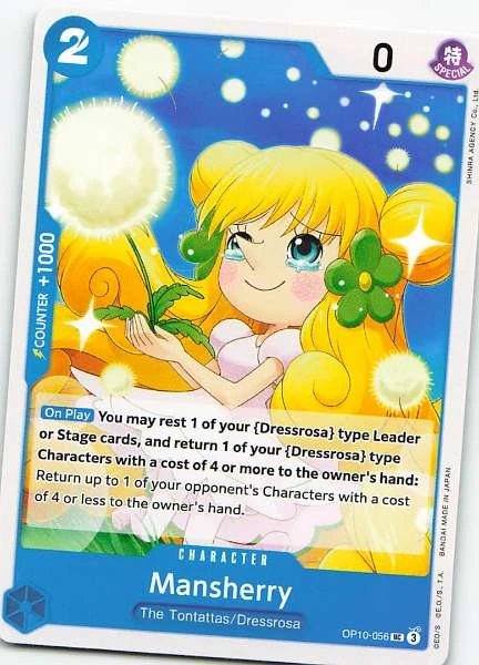 Mansherry - One Piece Card Game #OP10-056